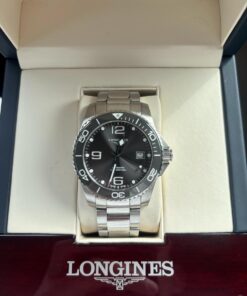 Longines HydroConquest 41mm – Slate Grey (Full Set)