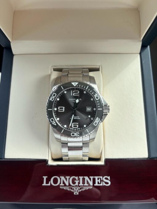 Longines HydroConquest 41mm – Slate Grey (Full Set)
